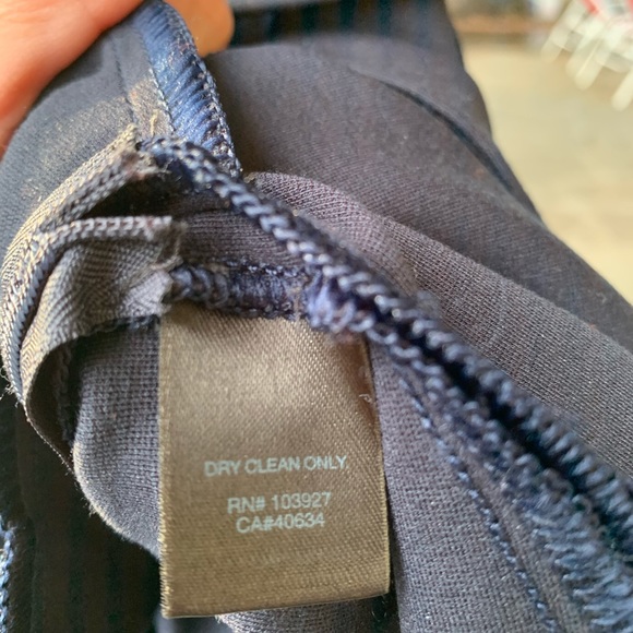 Marc by Marc Jacobs dark navy dress tunic sleeveless size S - Picture 6 of 16